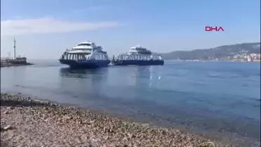 Çanakkale’de Feribot Arıza Yaptı, Başka Feribot Kurtardı